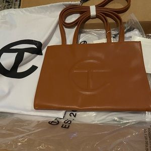 Medium Tan Telfar Shopper